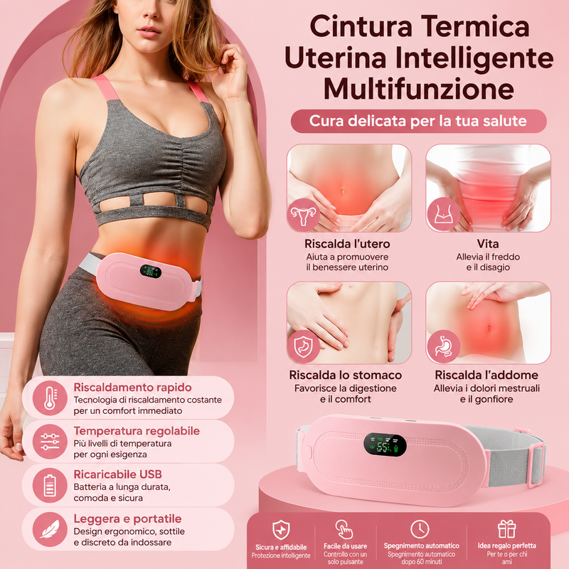 Cintura Massaggiante Ciclo Senza Dolore
