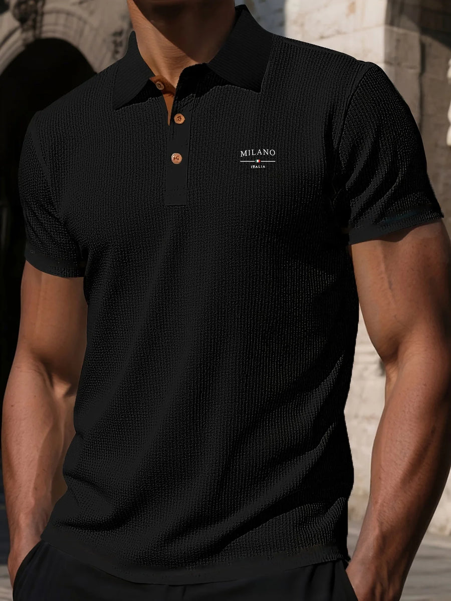 Polo Uomo Casual Elegante Estiva